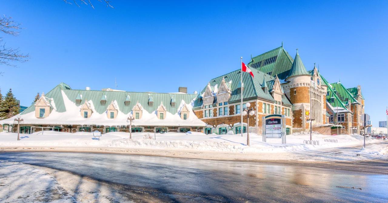 Les Lofts De La Gare - Par Les Lofts Vieux-Quebec Apartment Bagian luar foto